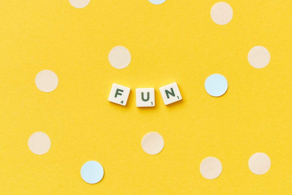 A cheerful graphic showing various speech bubbles with different nicknames for Avery surrounding a smiling person