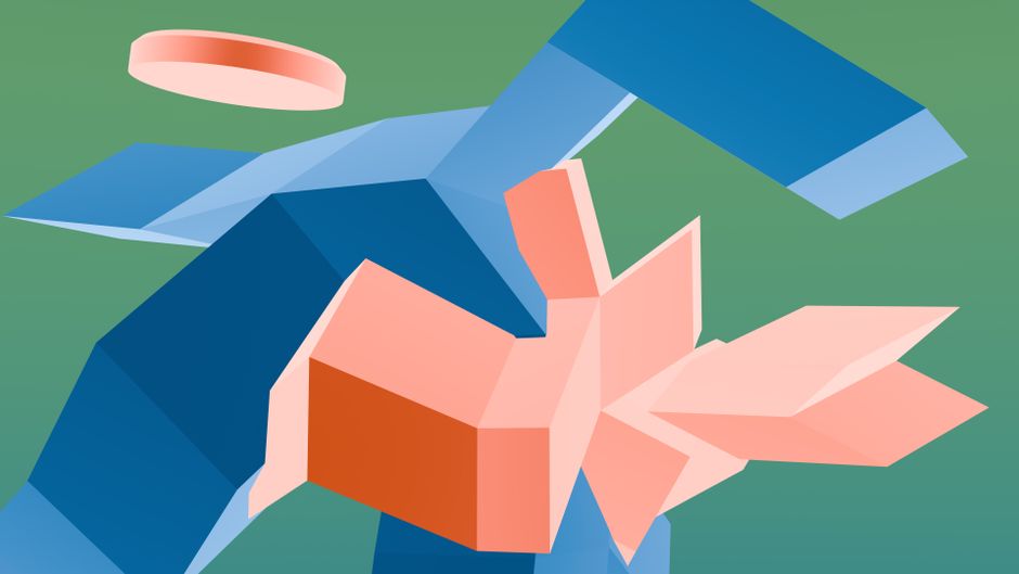 A conceptual illustration showing a smartphone running TikTok next to a cloud download interface pulling video stories by typing an @username handle