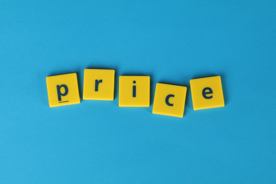 A pricing tier diagram illustrating the market value ranges for two-letter handles, single-word dictionary terms, and niche gaming handles on TikTok