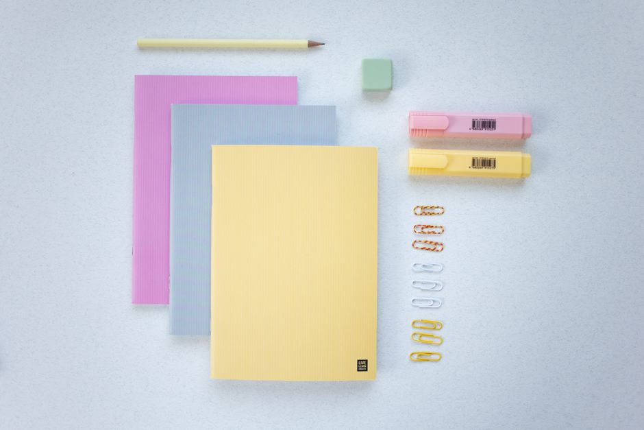 Flat-lay notebook showcasing handwritten cursive brainstormed cute and funny TikTok handle ideas