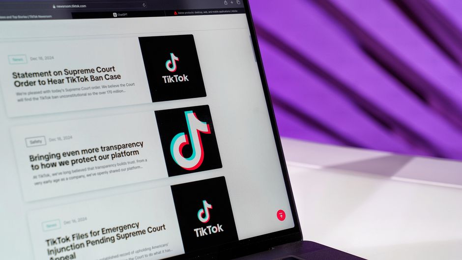 Perfil de TikTok con estética oscura y username misterioso